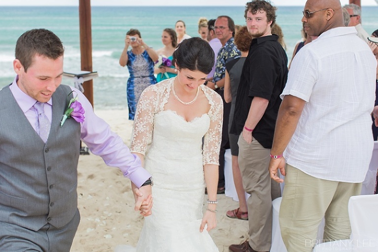ceremony at Mexico Resort - Ottawa Destination wedding photographer