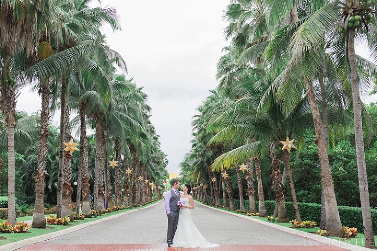 Wedding party photograph - Mexico destination wedding photographer