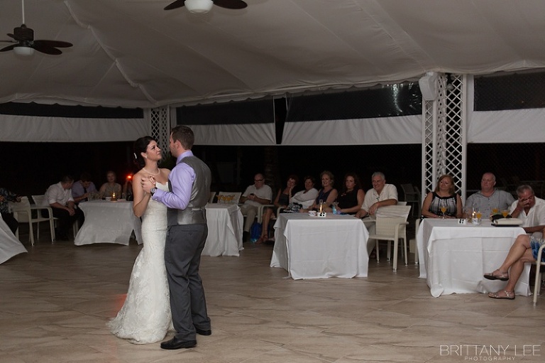 reception dancing at Mexico destination wedding - Ottawa Wedding Photographer
