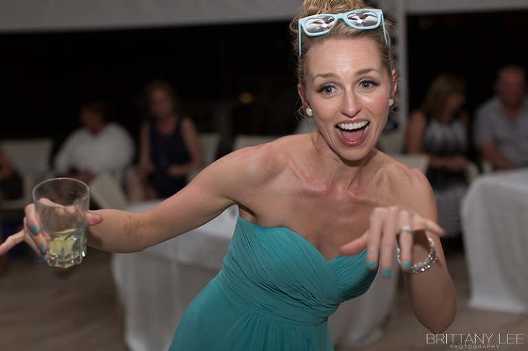 reception dancing at Mexico destination wedding - Ottawa Wedding Photographer