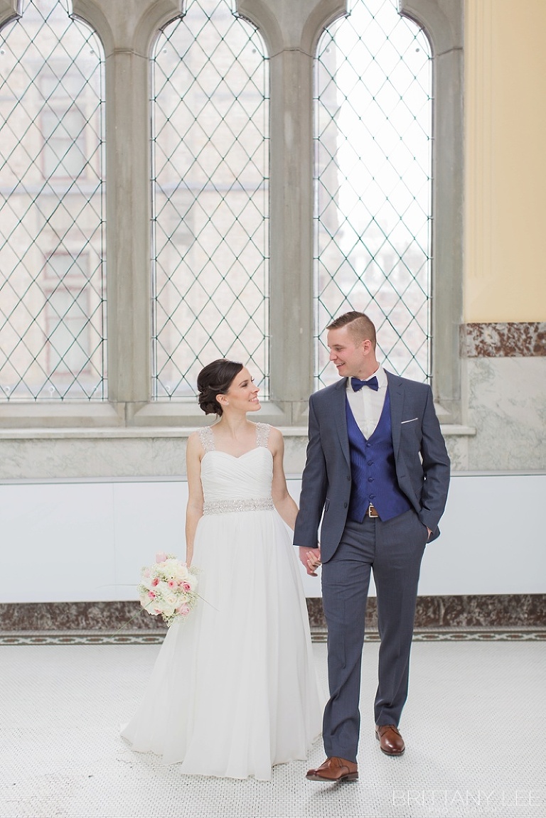 Ottawa Bride and Groom - First look photos at Museum of Nature