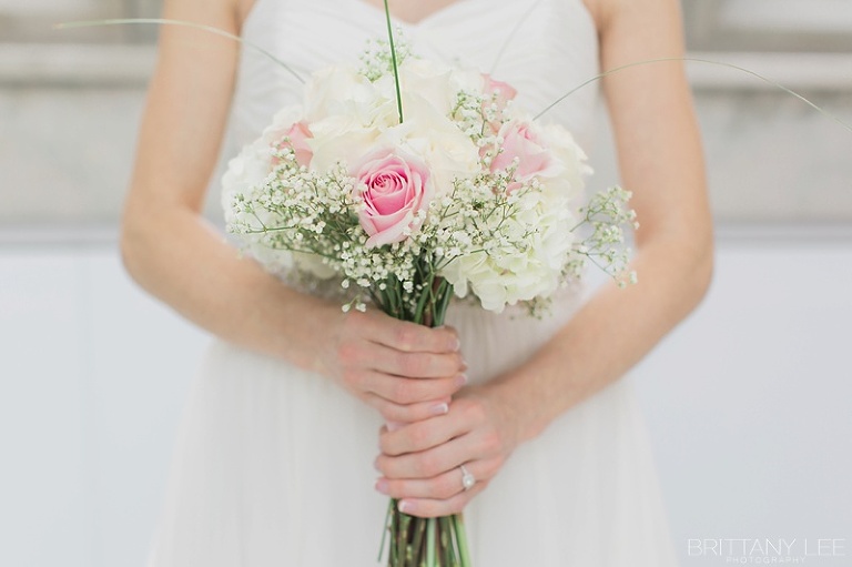Bridal bouquet photo at Ottawa wedding at the Lord Elgin Hotel 