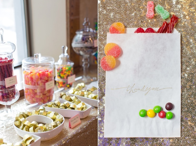 Ottawa wedding photographer - candy buffet at Lord Elgin Hotel, Ottawa