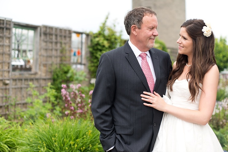 Father and Daughter on Wedding day - Ottawa Wedding