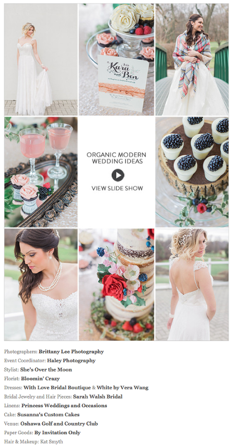 Wedding images featured on Wedding Chicks