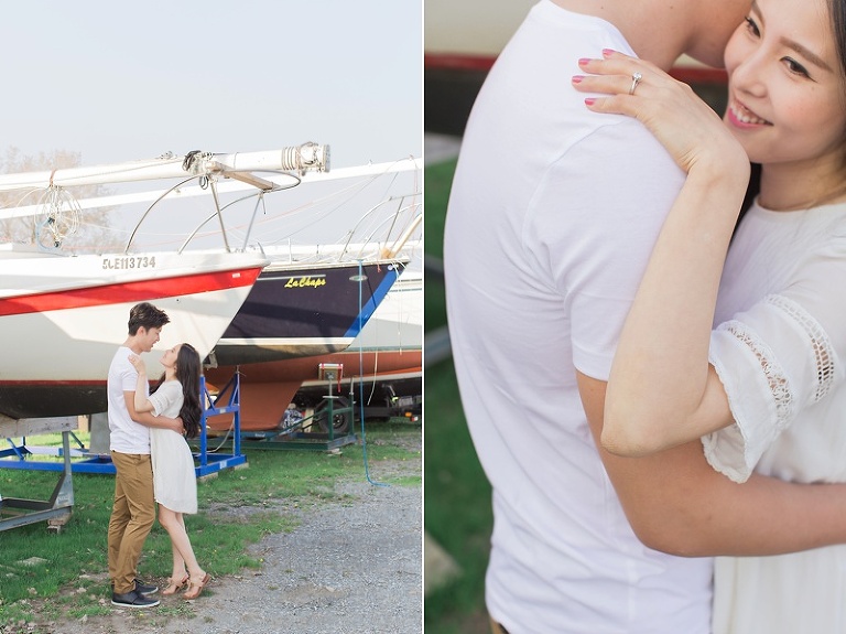 Ottawa Engagement Photos -  Yacht Club Pictures