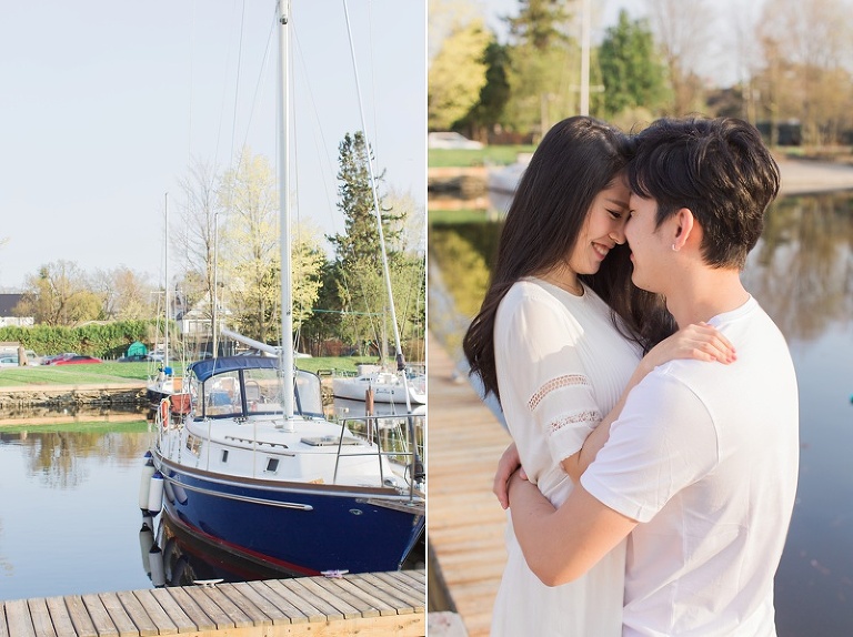 Ottawa Engagement Photos -  Yacht Club Pictures