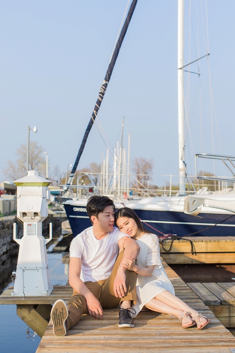 Ottawa Engagement Photos -  Yacht Club Pictures