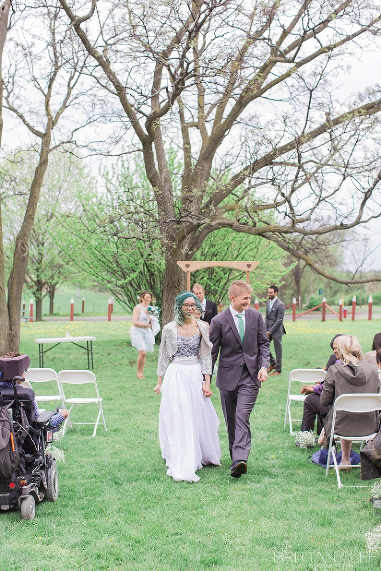 Canada Agriculture and Food Museum Wedding - Photos of outdoor ceremony