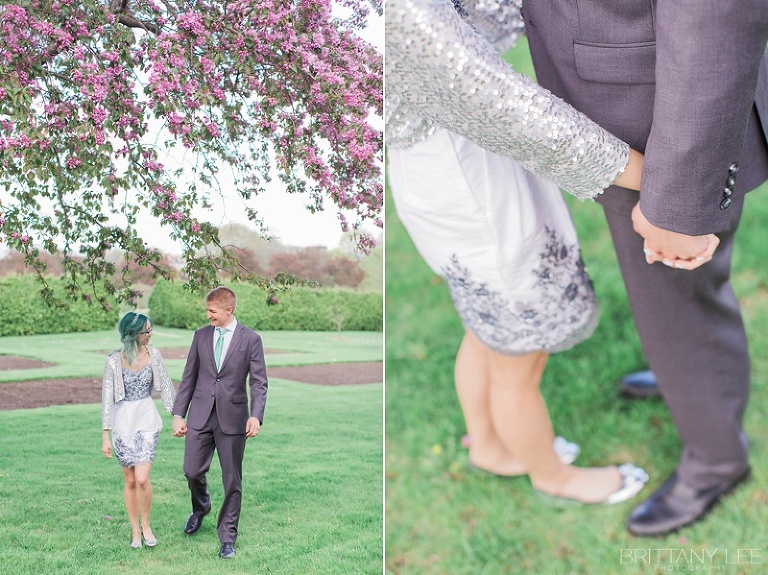 Experimental Farm Wedding Photos -  Crab Apple Blossoms