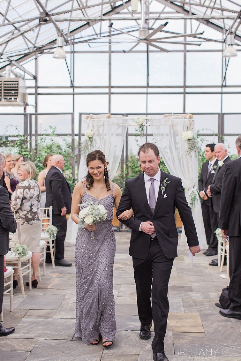 Bride and Groom at White Alter at Aquatopia - Ottawa wedding photos