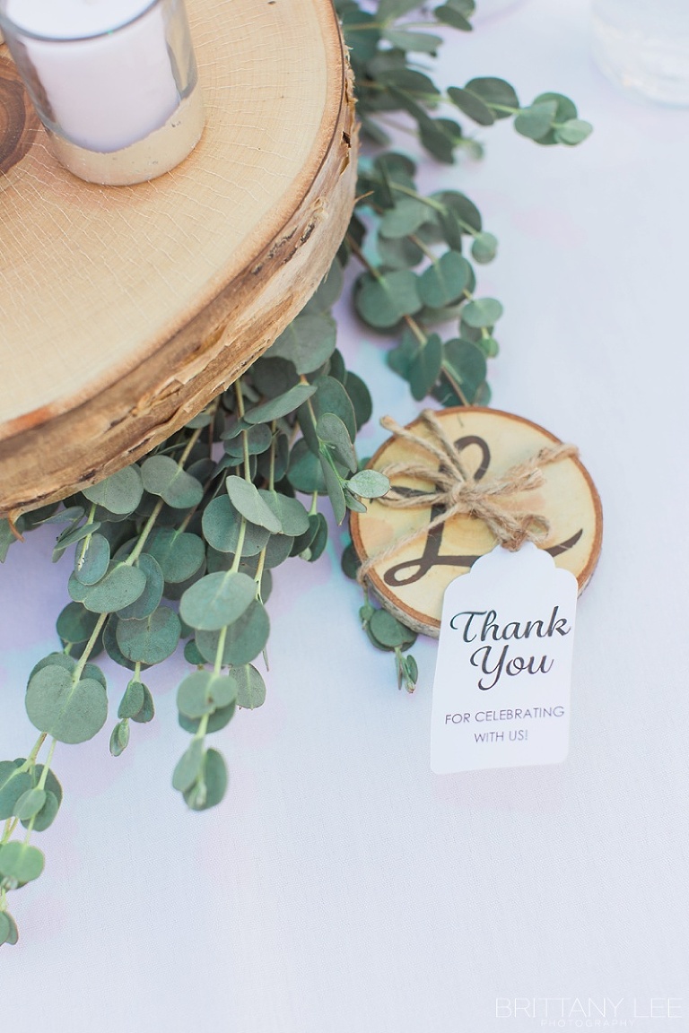 classic white and rustic wedding decor at Aquatopia Ottawa