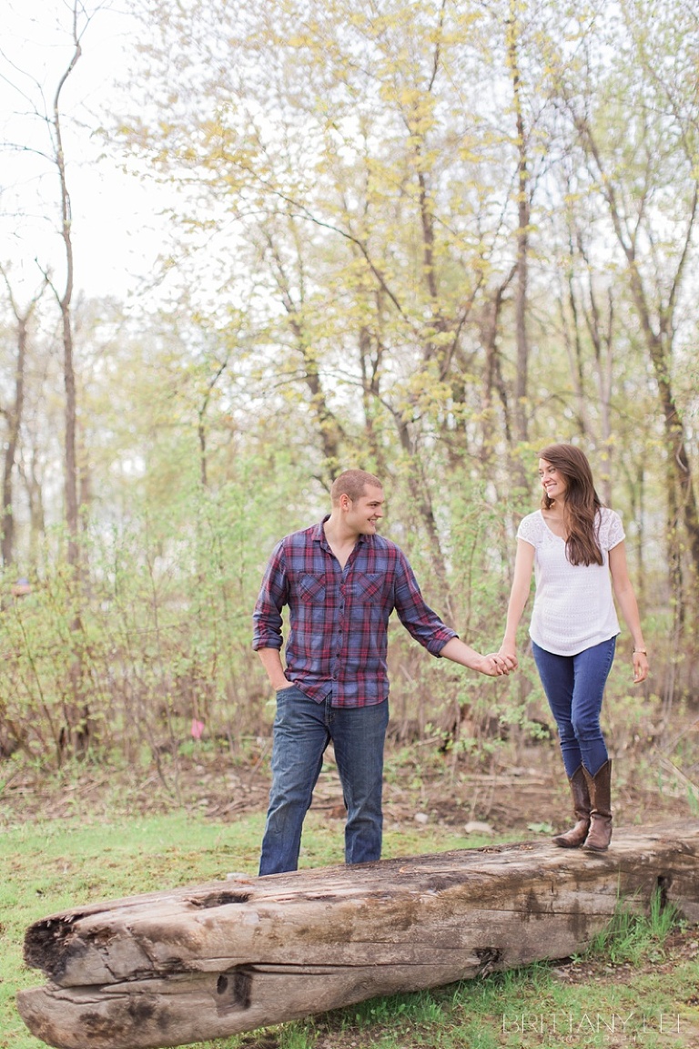 Petrie Island Beach Engagement Session Photos - Ottawa Bride and Groom