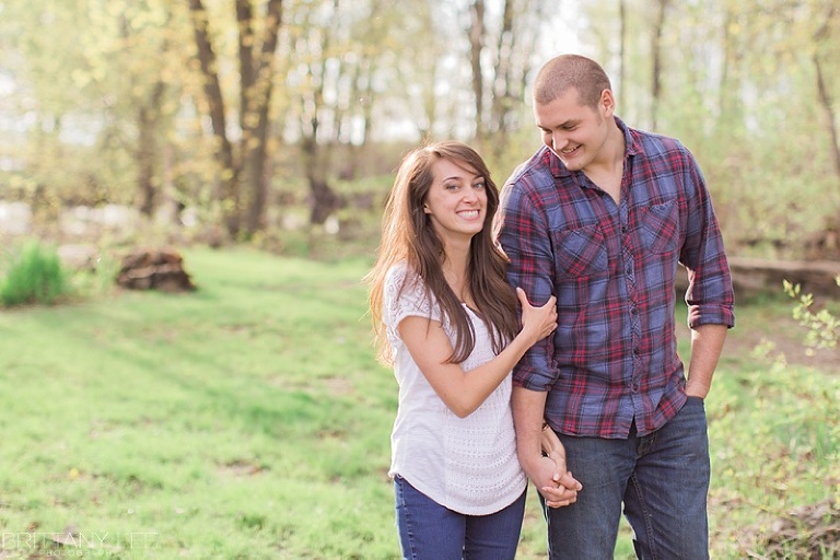 Petrie Island Beach Engagement Session Photos - Ottawa Bride and Groom