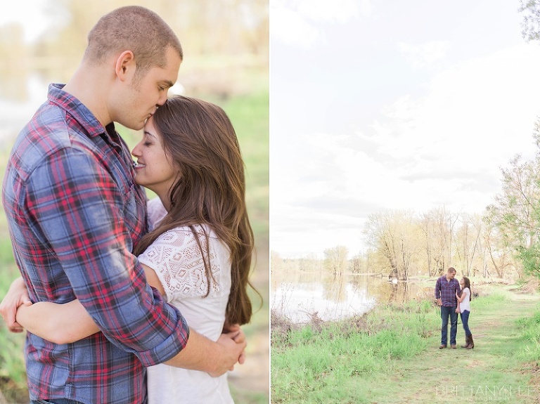 Petrie Island Beach Engagement Session Photos - Ottawa Bride and Groom