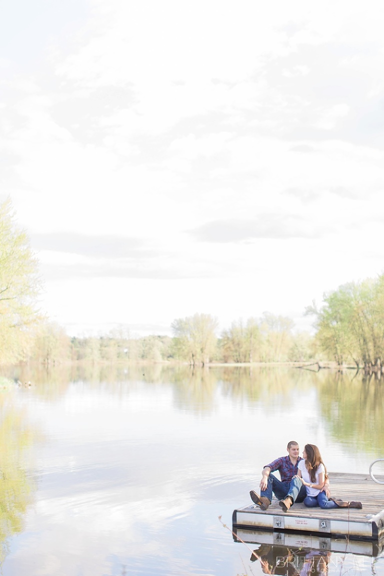 Petrie Island Beach Engagement Session Photos - Ottawa Bride and Groom