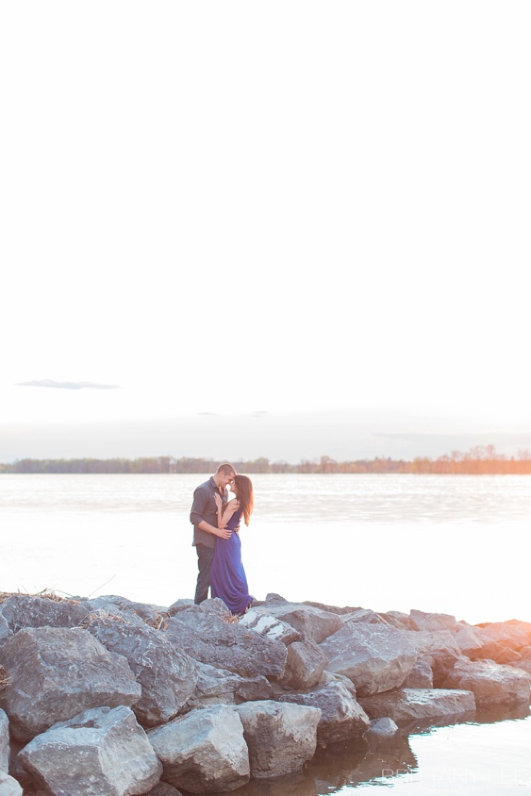 Petrie Island Beach Engagement Session Photos - Ottawa Bride and Groom