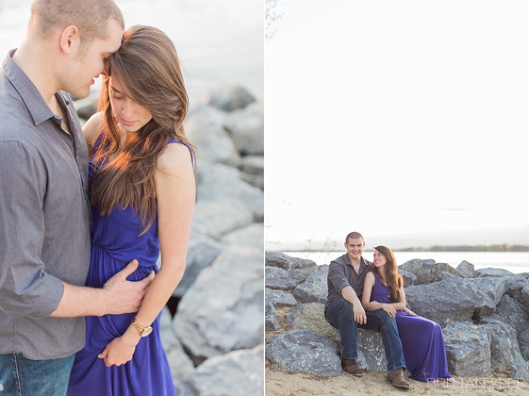 Petrie Island Beach Engagement Session Photos - Ottawa Bride and Groom