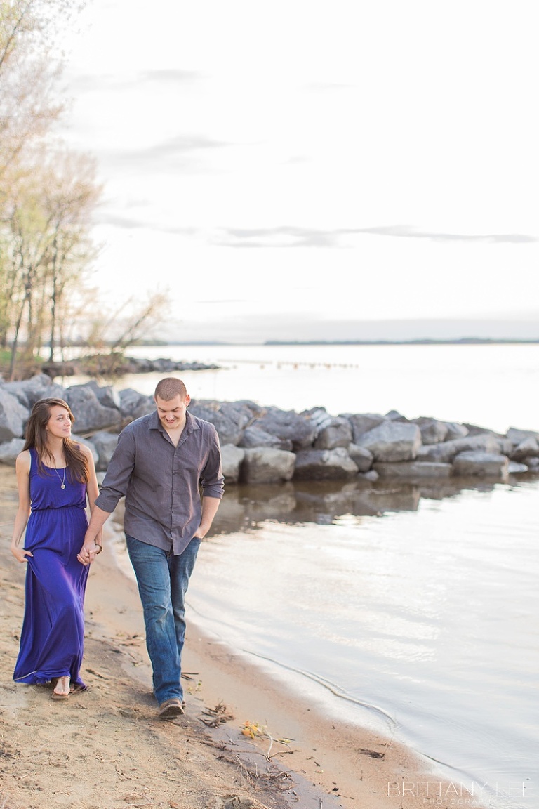 Petrie Island Beach Engagement Session Photos - Ottawa Bride and Groom