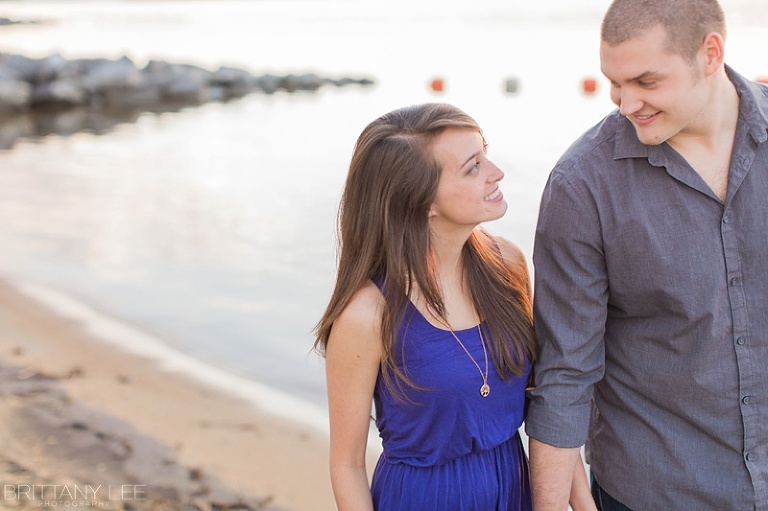 Petrie Island Beach Engagement Session Photos - Ottawa Bride and Groom