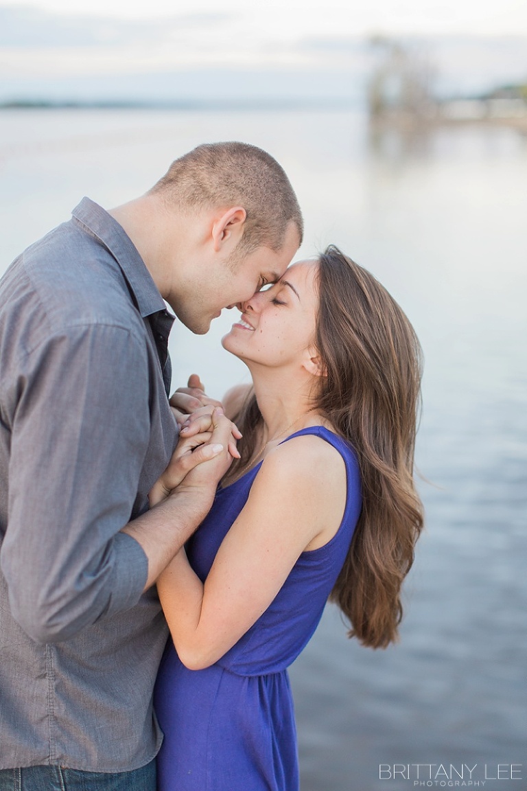 Petrie Island Beach Engagement Session Photos - Ottawa Bride and Groom