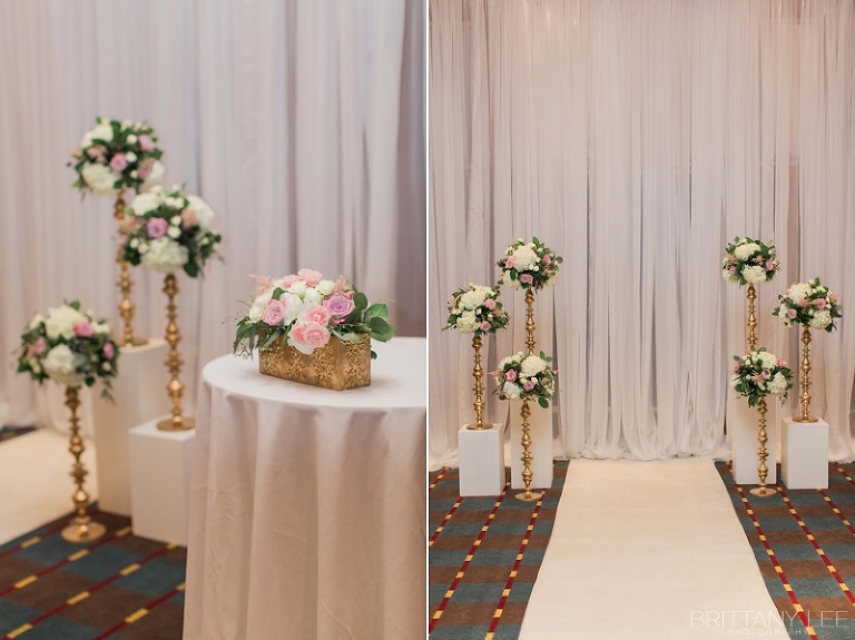 Brookstreet Hotel Ottawa Wedding ceremony