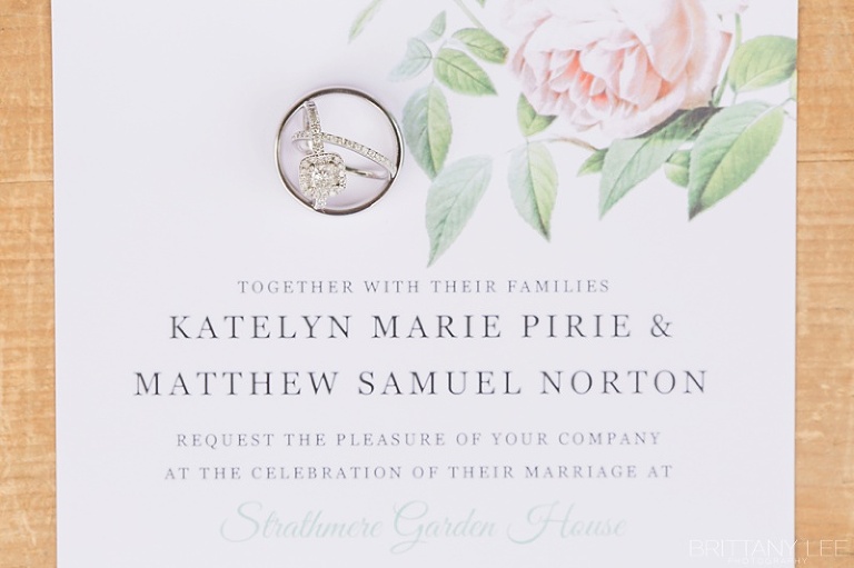 Blush Wedding Stationary at Ottawa Wedding 