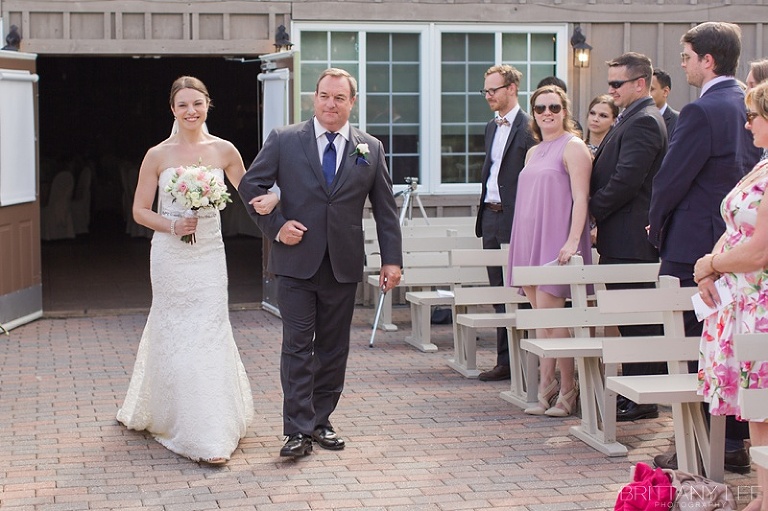 Strathmere Garden House Outdoor Wedding Ceremony Photos