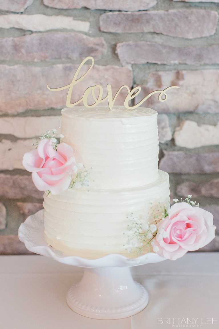 Blush, white, and rustic wedding decor at Strathmere Garden House Ottawa wedding