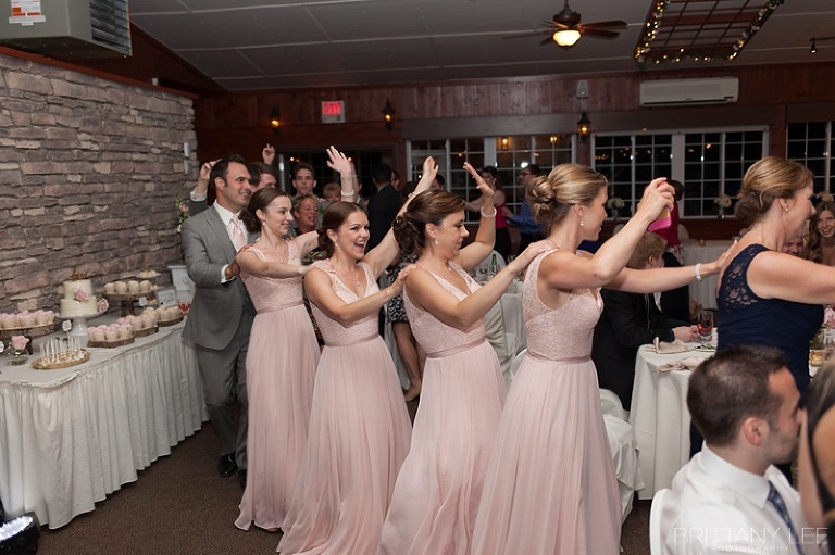 photo of wedding reception at Strathmere Garden house in Ottawa