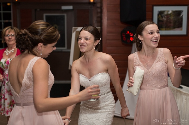 photo of wedding reception at Strathmere Garden house in Ottawa