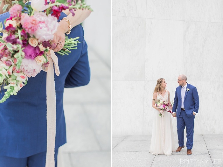 Bride and Groom pictures at downtown Ottawa Wedding