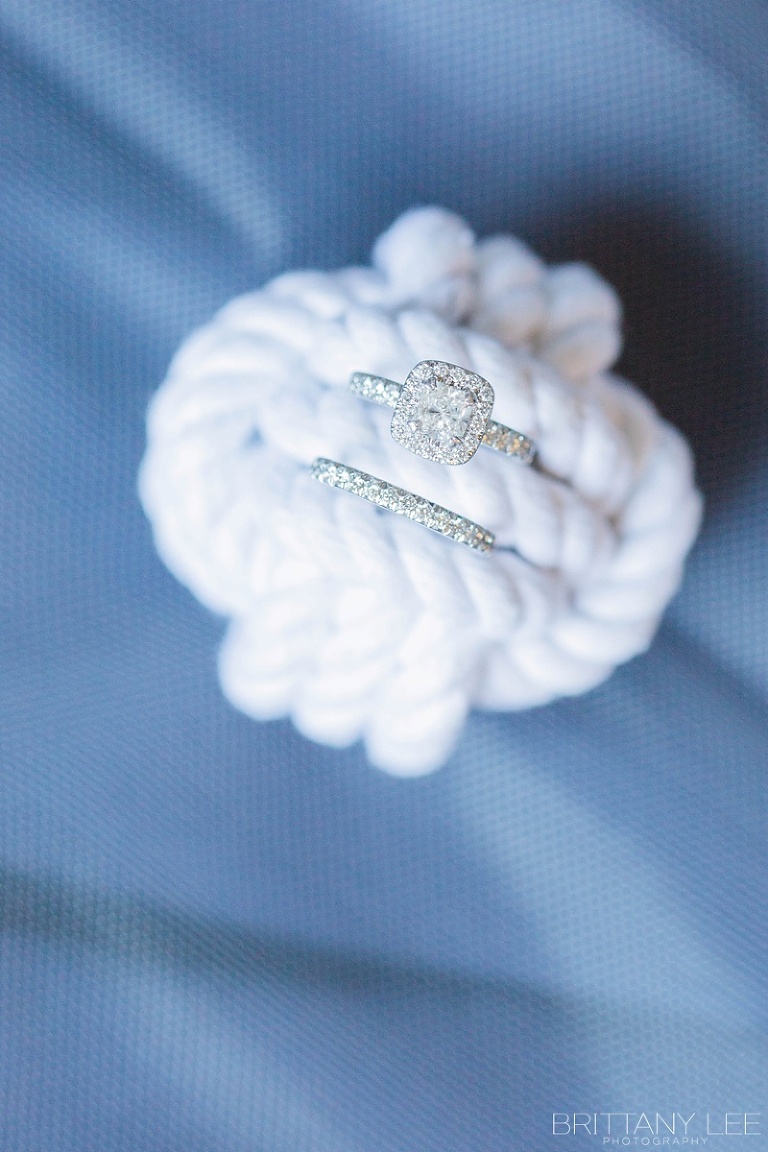 Wedding bands at Nautical Ottawa wedding