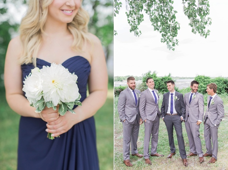 Navy and nautical Ottawa wedding at Britannia Yacht Club
