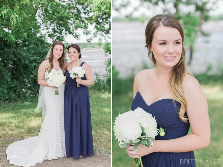 Navy and nautical Ottawa wedding at Britannia Yacht Club