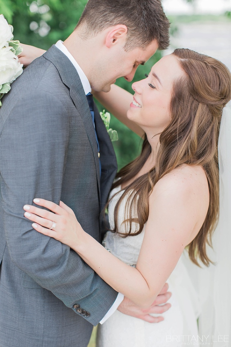 Bride and groom wedding first look photos at Britannia Yacht Club Ottawa