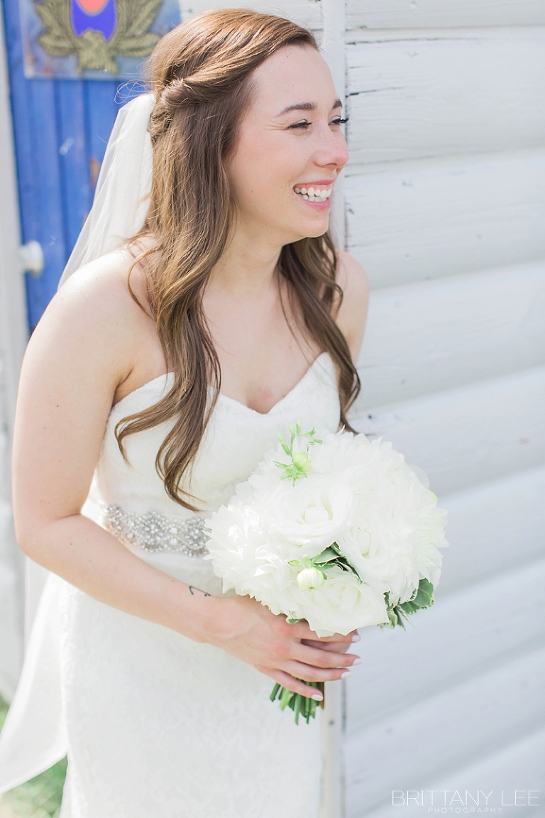 Bride and groom wedding first look photos at Britannia Yacht Club Ottawa