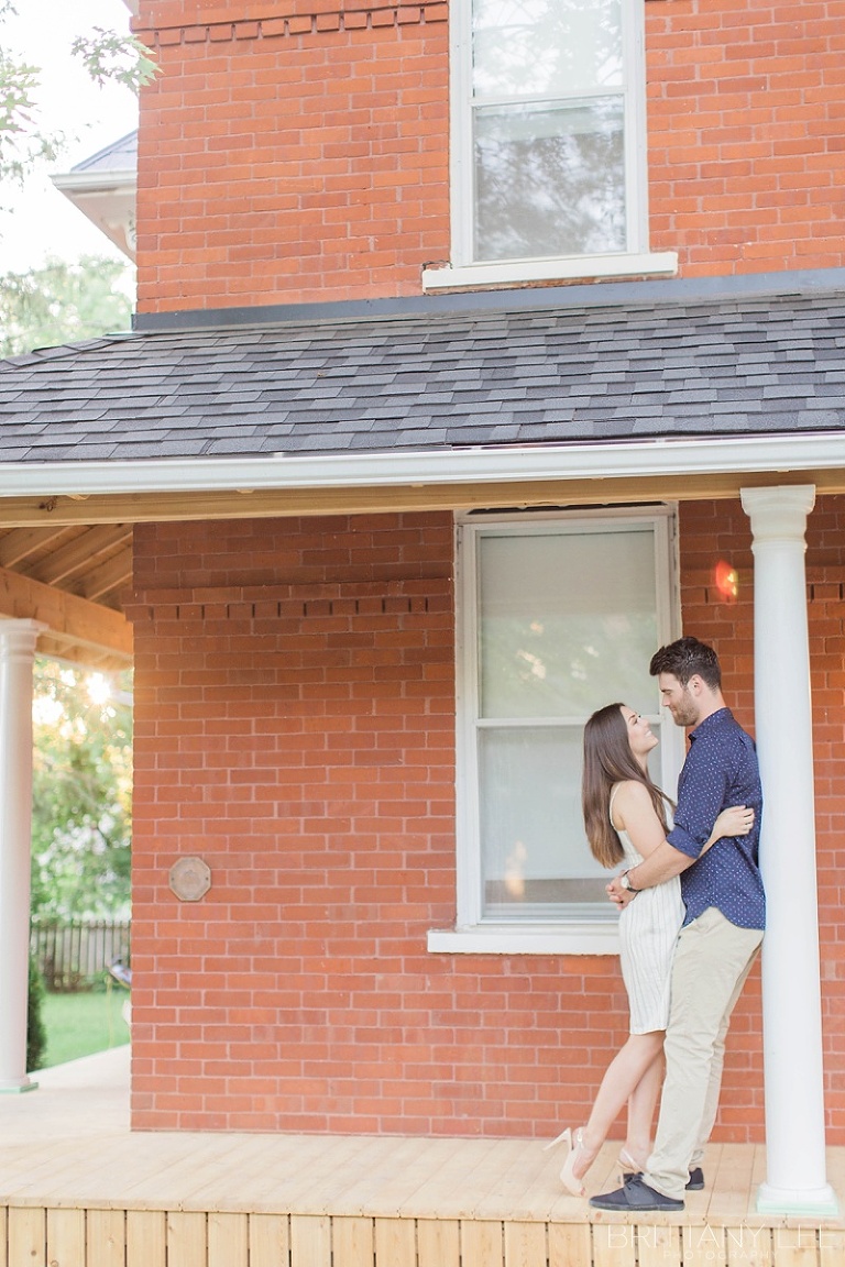 Summer Engagement photos at Manotic Mill in Ottawa