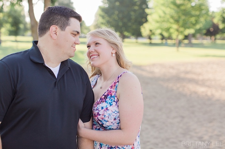 Mooneys Bay Beach Ottawa engagement photos