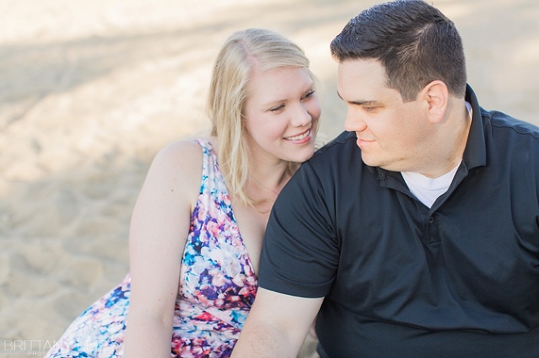 Mooneys Bay Beach Ottawa engagement photos