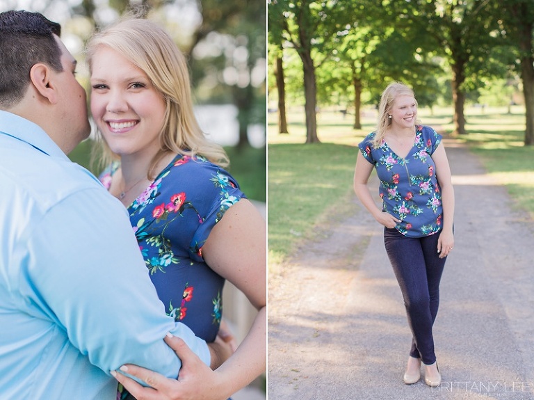 Mooneys Bay Beach Ottawa engagement photos