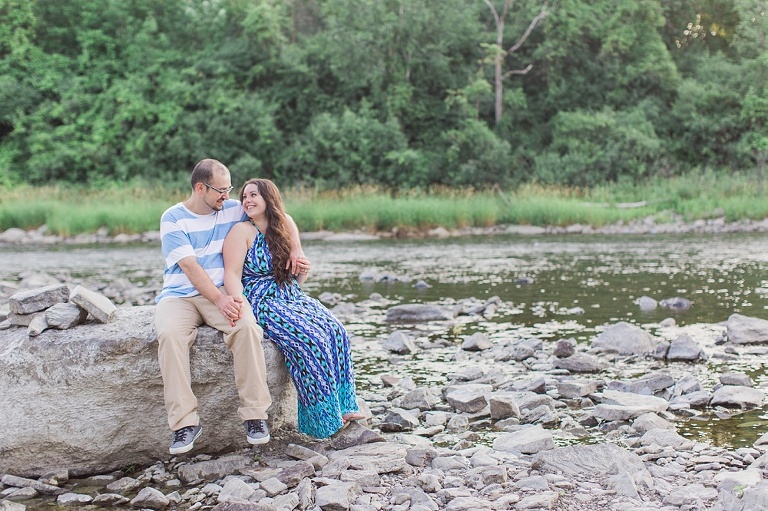 Rideau River Engagement Photos Ottawa