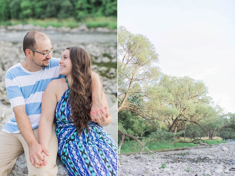 Rideau River Engagement Photos Ottawa