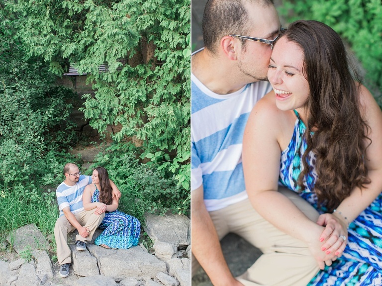Rideau River Engagement Photos Ottawa