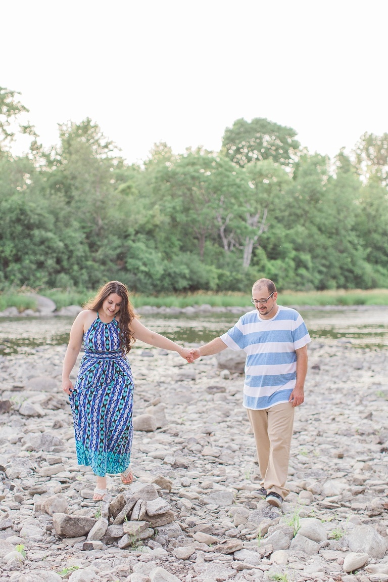 Rideau River Engagement Photos Ottawa