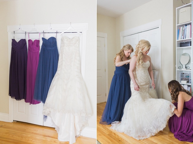 Downtown Ottawa Courtyard Restaurant Wedding - Brittany Lee Photography