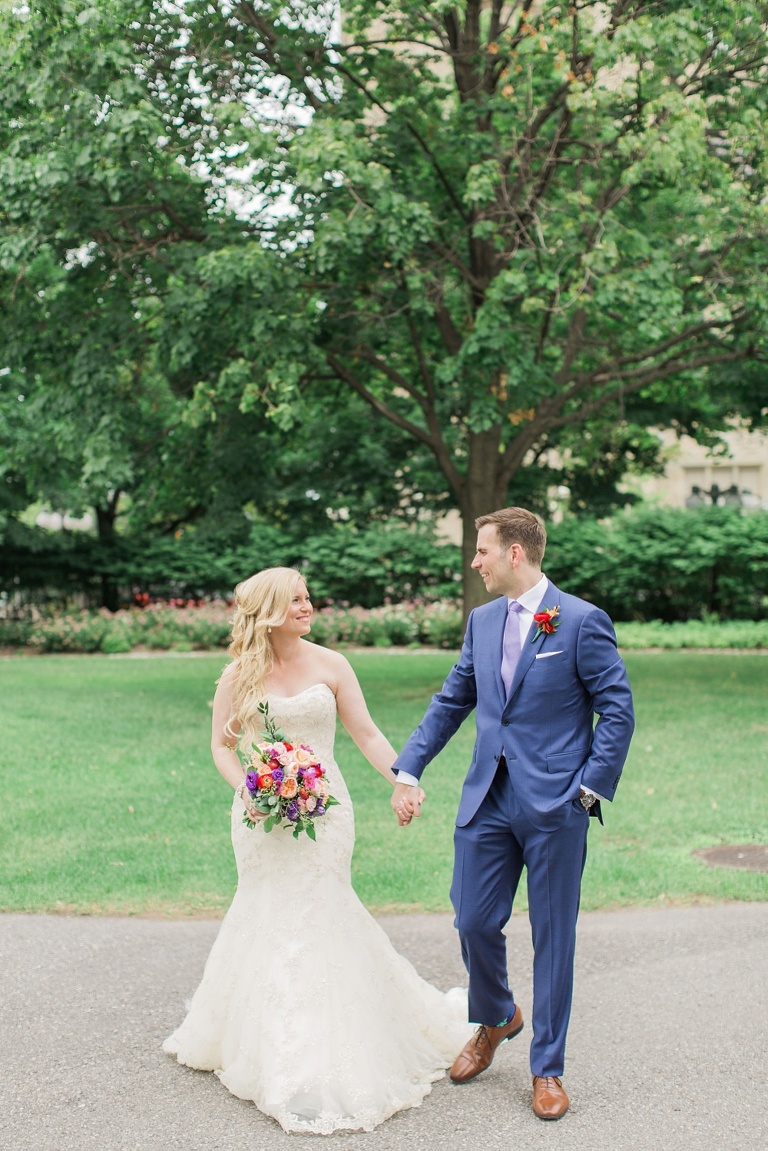 Downtown Ottawa Courtyard Restaurant Wedding - Brittany Lee Photography