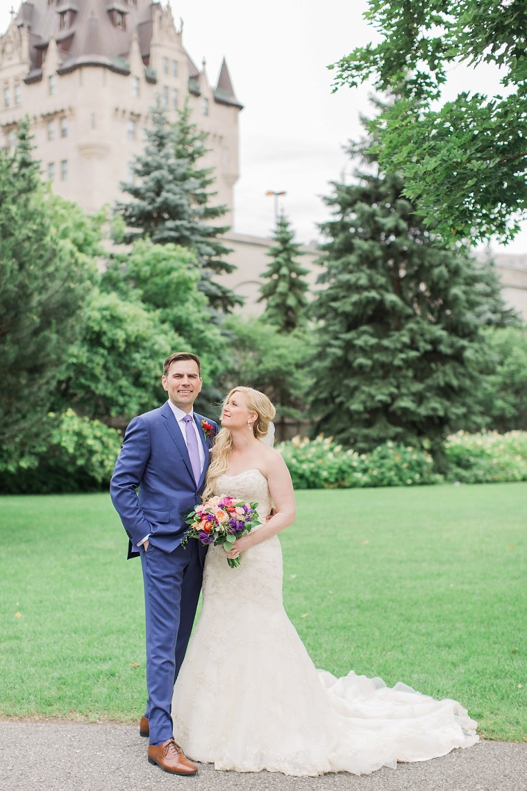 Downtown Ottawa Courtyard Restaurant Wedding - Brittany Lee Photography