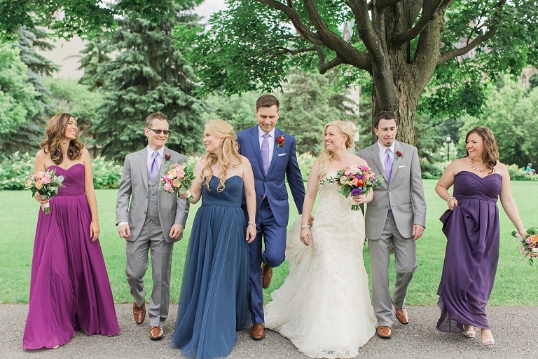 Downtown Ottawa Courtyard Restaurant Wedding - Brittany Lee Photography