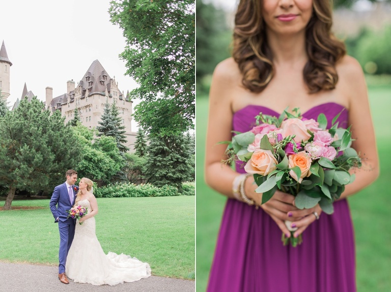 Downtown Ottawa Courtyard Restaurant Wedding - Brittany Lee Photography